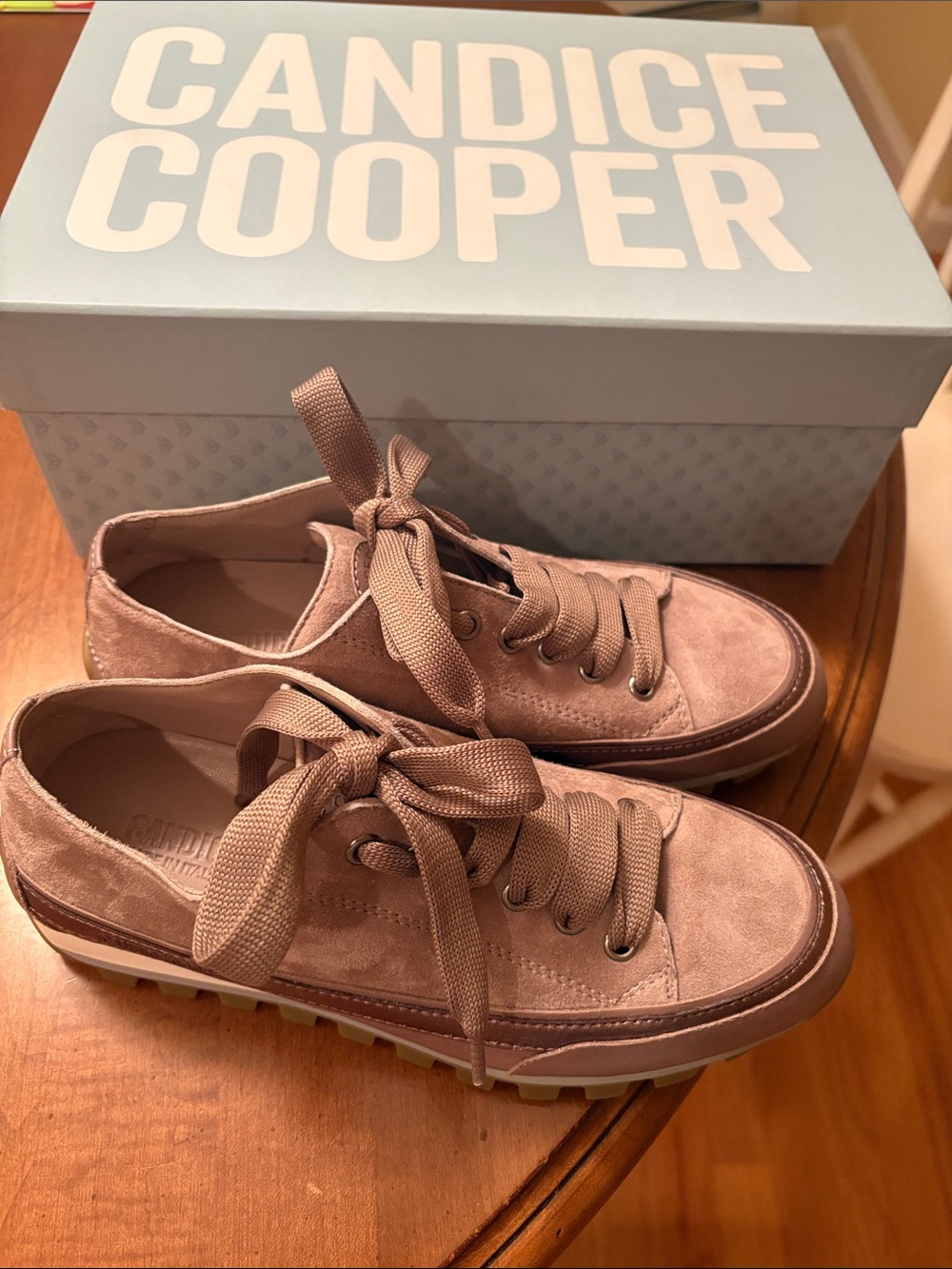 Candice Cooper Suede Sneakers